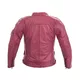 Women’s Leather Motorcycle Jacket W-TEC Sheawen Lady Pink - S