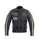 W-TEC Sheawen Vintage Herren Leder Motorradjacke - 6XL - schwarz