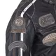 Men’s Leather Motorcycle Jacket W-TEC Sheawen Vintage - Black