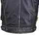 Men’s Leather Motorcycle Jacket W-TEC Sheawen Vintage - Black