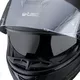 Motoros bukósisak W-TEC Yorkroad Stealth YM-831 - Black Stealth Matt