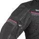 Damen Motoradjacke W-TEC Progair Lady - schwarz-rosa