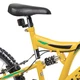 Gyerek kerékpár Kreativ 2041 20" - modell 2019 - sárga