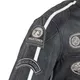 Men’s Leather Motorcycle Jacket W-TEC Dark Vintage