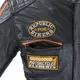 Men’s Leather Motorcycle Jacket W-TEC Sheawen Classic - Black