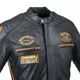 Pánská kožená moto bunda W-TEC Sheawen Classic - černá