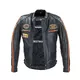 Pánská kožená moto bunda W-TEC Sheawen Classic - černá