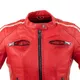 W-TEC Umana Damen Lederjacke - rot