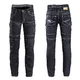 Pánske moto jeansy W-TEC Aredator EVO - 2. akosť - čierna