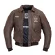 Men’s Leather Jacket W-TEC Black Heart Bomber - Vintage Brown