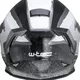 Motorcycle Helmet W-TEC Integra Graphic - Black-Green