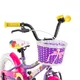 Detský bicykel DHS Daisy 1402 14" 4.0 - Pink