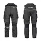 W-TEC Thollte Herren Motorradhose - schwarz - schwarz