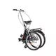 Skladací bicykel DHS Folder 2092 20" 4.0 - Black