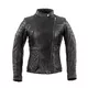 Women’s Leather Motorcycle Jacket W-TEC Corallia - Black