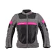 Women’s Summer Motorcycle Jacket W-TEC Monaca - Black Mesh-Pink - Black Mesh-Pink