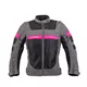 W-TEC Monaca Damen Sommer Motorradjacke - Black Mesh-Pink