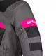 Damska letnia kurtka motocyklowa W-TEC Monaca - Black Mesh-Pink