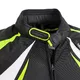 Men’s Motorcycle Jacket W-TEC Chagalero - Black-Yellow-White, 5XL