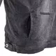 W-TEC Kafec Herren Jeans Sommer Moto Jacke mit Kapuze - schwarz