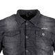 Men’s Summer Jeans Hooded Motorcycle Jacket W-TEC Kafec - Black