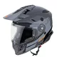 Motoradhelm W-TEC V331 PR Graphic - Schattiges Grau - Schattiges Grau