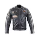 Men’s Leather Motorcycle Jacket W-TEC Black Cracker - L - Black