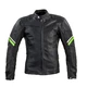 Leather Motorcycle Jacket W-TEC Montegi - Matte Black, 4XL - Matte Black