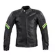 W-TEC Montegi Leder Motorradjacke - mattschwarz