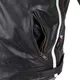 Men’s Leather Motorcycle Jacket W-TEC Black Cracker