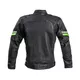 Leather Motorcycle Jacket W-TEC Montegi - Matte Black, 3XL