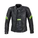 Leather Motorcycle Jacket W-TEC Montegi - Matte Black, 4XL