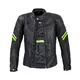 Leather Motorcycle Jacket W-TEC Montegi - Matte Black, XXL