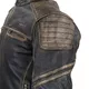 Leather Motorcycle Jacket W-TEC Mungelli