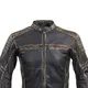 W-TEC Mungelli Leder Motorradjacke - 5XL