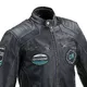 W-TEC Losial Leder Motorradjacke