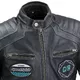 Leather Motorcycle Jacket W-TEC Losial - L