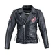 Leather Motorcycle Jacket W-TEC Black Heart Perfectis - 4XL - Black