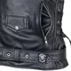 Leather Motorcycle Jacket W-TEC Black Heart Perfectis - 3XL