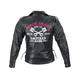 Leather Motorcycle Jacket W-TEC Black Heart Perfectis - Black