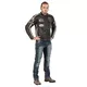 Men’s Leather Motorcycle Jacket W-TEC Sheawen - Black