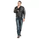 Men’s Leather Motorcycle Jacket W-TEC Sheawen - S