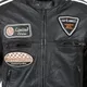 Men’s Leather Motorcycle Jacket W-TEC Sheawen