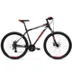 Kross Hexagon 3.0 26" Mountainbike - Modell 2020 - schwarz/rot/silber