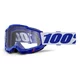 Motocross Goggles 100% Accuri 2 - Blue, Clear Plexi - Blue, Clear Plexi