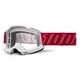 Motocross Goggles 100% Accuri 2 - Blue, Clear Plexi