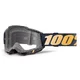 Motocross Goggles 100% Accuri 2 - Blue, Clear Plexi