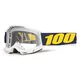 Motocross Goggles 100% Accuri 2 - Blue, Clear Plexi
