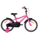 Detský bicykel ALPINA Starter 16" - Yellow - Pink