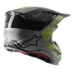 Motorcycle Helmet Alpinestars Supertech S-M8 Triple MIPS Gray/Fluo Yellow/Black 2021